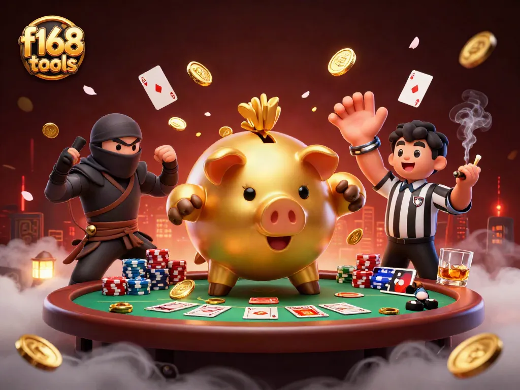 Engage in thrilling gameplay with f168 tools featuring dynamic casino elements and characters.
