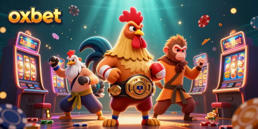 Experience thrilling action at oxbet casino with dynamic characters and vibrant gaming elements.